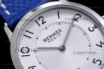 Hermes Slim D Series SS/LE BVF Wht/Blu Quartz 