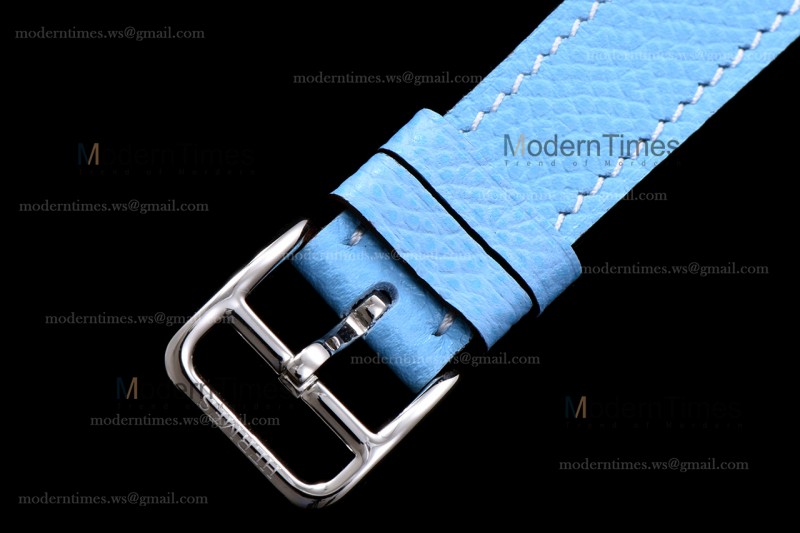Hermes Slim D Series SS/LE BVF Wht/Blu Quartz 