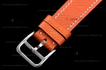 Hermes Slim D Series SS/LE BVF Wht/Bro Quartz 