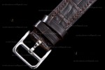 Hermes Slim D Series SS/LE BVF Wht/Bro Diams Quartz 