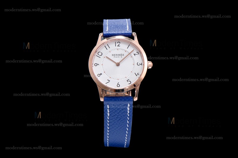 Hermes Slim D Series RG/LE BVF Wht/Blu Quartz 