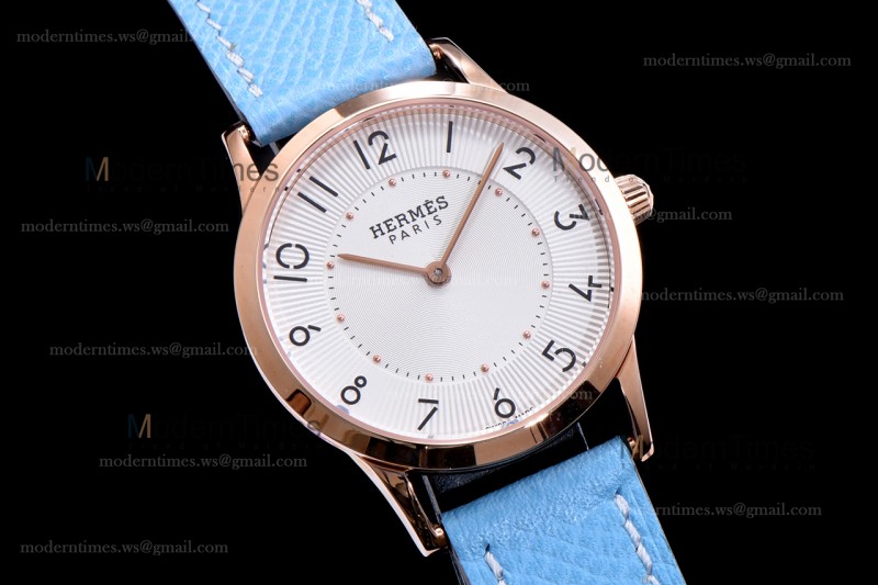Hermes Slim D Series RG/LE BVF Wht/Blu Quartz 
