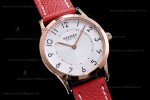 Hermes Slim D Series RG/LE BVF Wht/Red Quartz 