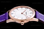 Hermes Slim D Series RG/LE BVF Wht/Per Quartz 