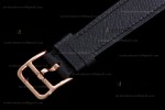 Hermes Slim D Series RG/LE BVF Wht/Blk Diams Quartz 