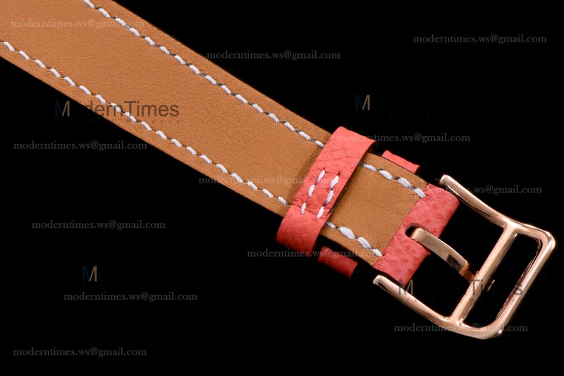 Hermes Slim D Series RG/LE BVF Wht/Red Quartz 