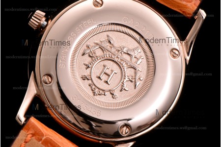 Hermes Slim D Series RG/LE BVF Wht/Red Quartz 