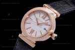 Bvlgari LVCEA Series RG/LE Wht/Blk Diams BVF Automatic 