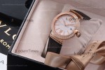 Bvlgari LVCEA Series RG/LE Wht/Blk Diams BVF Automatic 