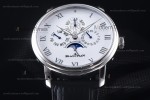 Blancpain Villeret SS/LE Wht/Blk Sapphire ZBF Automatic 6659-3431-55B