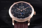 Blancpain Villeret RG/LE Blk/Bro Sapphire ZBF Automatic 6057-3642-55B