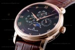 Blancpain Villeret RG/LE Blk/Bro Sapphire ZBF Automatic 6057-3642-55B