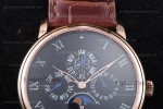 Blancpain Villeret RG/LE Blk/Bro Sapphire ZBF Automatic 6659-3631-58B