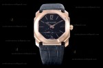Bvlgari OCTO Series RG/LE Blk/Blk EMO Automatic 