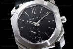 Bvlgari OCTO Series SS/LE Blk/Blk EMO Automatic 