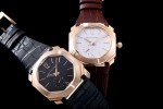 Bvlgari OCTO Series SS/LE Blk/Blk EMO Automatic 