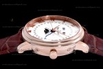 Blancpain Villeret RG/LE Wht/Bro Sapphire ZBF Automatic 6654-3642-55B