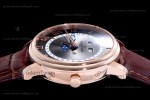 Blancpain Villeret RG/LE Blk/Bro Sapphire ZBF Automatic 6654-3613-55B