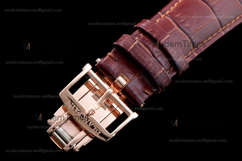 Blancpain Villeret RG/LE Blk/Bro Sapphire ZBF Automatic 6654-3613-55B