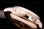 Blancpain Villeret RG/LE Wht/Bro Sapphire ZBF Automatic 6664-3642-55B