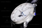 Blancpain Villeret SS/LE Wht/Blk Sapphire OMF Automatic 6654A-1127-55B