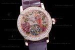 Bvlgari Bvlgari Series RG/LE Diams Red/PP Tourbillon TFF Automatic 102165 BBLP37PDGDLTB