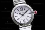 Bvlgari LVCEA Series SS/SS Wht BVF Automatic/Quartz 102195 LU28C6SSD