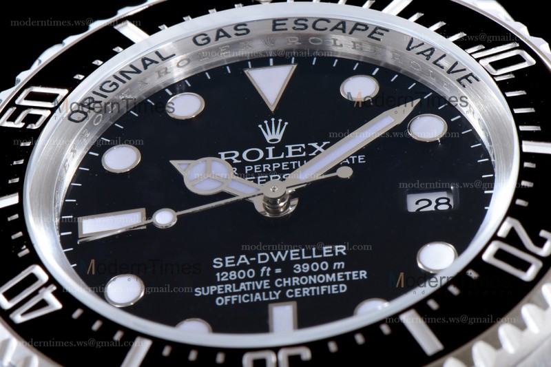 Rolex Sea Dweller Series SS/SS Ceramic Blk Ceramic ARF Automatic 116660-98210 904L V3