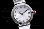 Bvlgari LVCEA Series SS/SS Wht BVF Automatic/Quartz 102195 LU28C6SSD