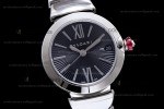 Bvlgari LVCEA Series SS/SS Blk BVF Automatic/Quartz 102195 LU28C6SSD