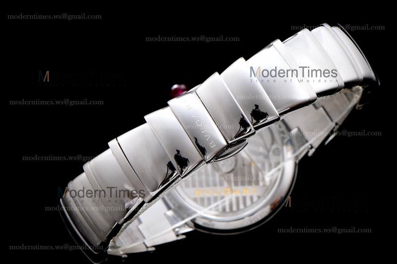 Bvlgari LVCEA Series SS/SS Wht BVF Automatic/Quartz 102199 LU33WSSD/11