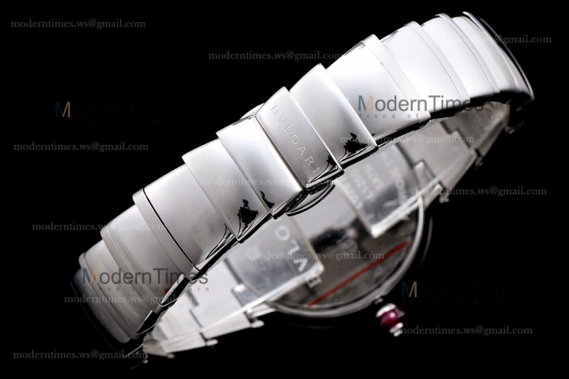 Bvlgari LVCEA Series SS/SS Blk BVF Automatic/Quartz 102195 LU28C6SSD