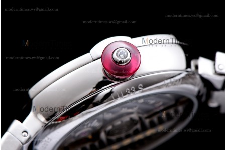 Bvlgari LVCEA Series SS/SS Blk BVF Automatic/Quartz 102195 LU28C6SSD