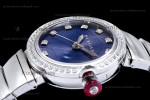 Bvlgari LVCEA Series Diams SS/SS Blu BVF Automatic/Quartz 102195 LU28C6SSD