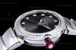Bvlgari LVCEA Series Diams SS/SS Blk BVF Automatic/Quartz 102195 LU28C6SSD