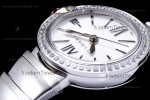 Bvlgari LVCEA Series Diams SS/SS Wht BVF Automatic/Quartz 102195 LU28C6SSD