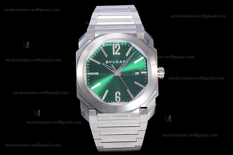 Bvlgari OCTO Series SS/SS Gre BVF Automatic 102031 102105 BGO38C3SSD