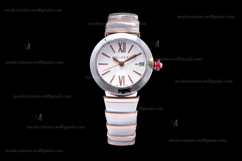 Bvlgari LVCEA Series RG/RG TT Wht BVF Automatic/Quartz 102197 LU33C6SSPGD