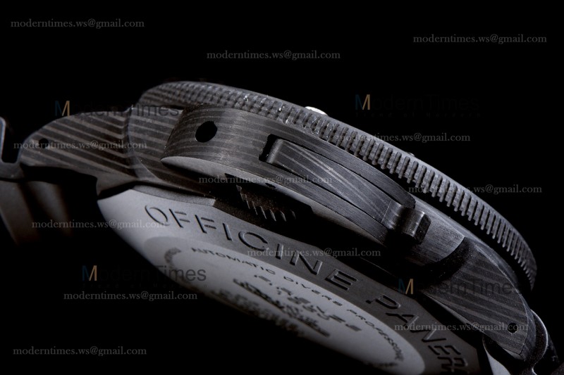 Panerai Luminor 1950 Series CF/RU Blk/Blk VSF Automatic PAM00616