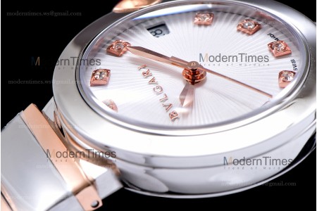 Bvlgari LVCEA Series RG/RG TT Wht BVF Automatic/Quartz 102197 LU33C6SSPGD
