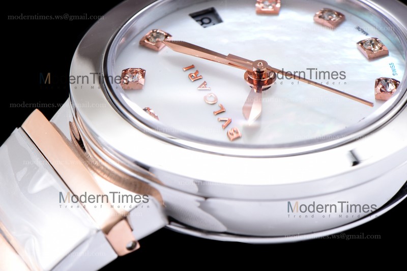 Bvlgari LVCEA Series RG/RG TT Wht BVF Automatic/Quartz 102198 LU33WSPGSPGD/11