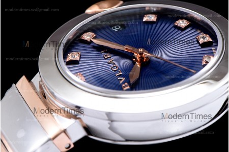 Bvlgari LVCEA Series RG/RG TT Blu BVF Automatic/Quartz 102198 LU33WSPGSPGD/11