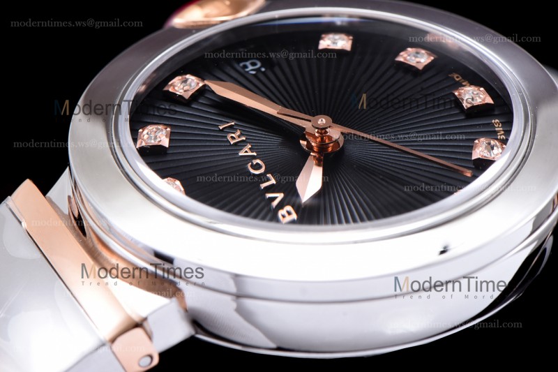 Bvlgari LVCEA Series RG/RG TT Blk BVF Automatic/Quartz 102198 LU33WSPGSPGD/11
