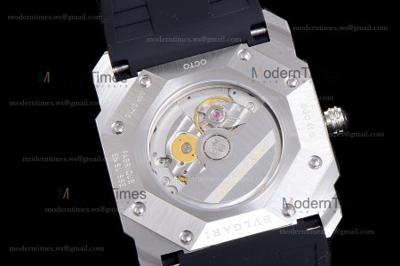 Bvlgari OCTO Series SS/RU Blk/Gre BVF Automatic 102429 BGO38C3SLD