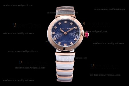 Bvlgari LVCEA Series RG/RG TT Blu BVF Automatic/Quartz 102197 LU33C6SSPGD