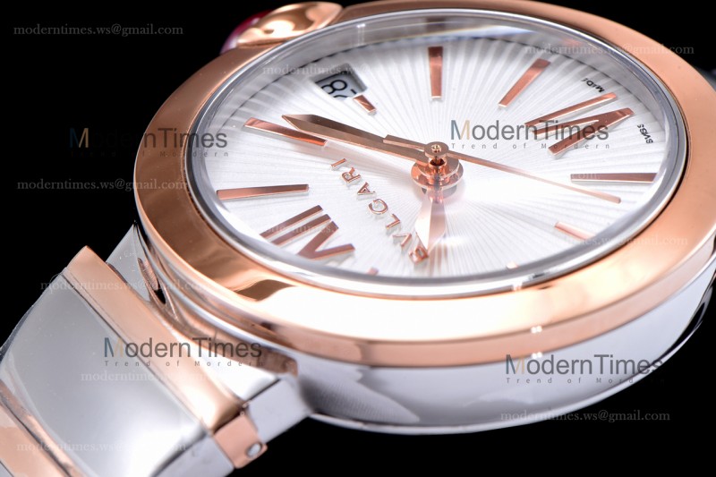 Bvlgari LVCEA Series RG/RG TT Wht BVF Automatic/Quartz 102197 LU33C6SSPGD