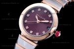 Bvlgari LVCEA Series RG/RG TT Red BVF Automatic/Quartz 102197 LU33C6SSPGD