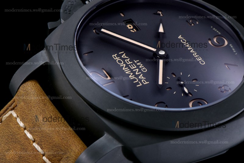 Panerai Luminor 1950 Series Cer/LE Blk/Bro VSF P.9001 Automatic PAM00441