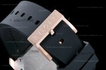 Bvlgari OCTO Series RG/RU Wht/Blk JIF Quartz 102119 BGOP38WGLD