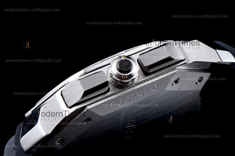 Bvlgari OCTO Series SS/RU Blk/Blk JIF Quartz 102103 BGO41BSLDCH